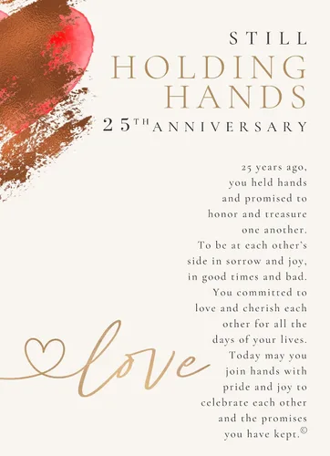 Vista 5 de 25 aniversario de boda: hermoso corazón de vitrales - Adorno de recuerdo sentimental 25 y significativo para la pareja casada - Hecho a mano