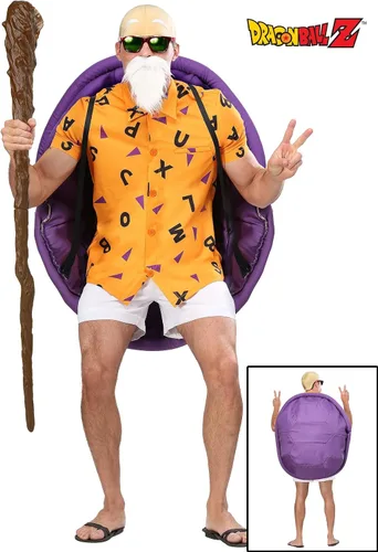 Vista 2 de Disfraz de Dragon Ball Z Master Roshi de talla grande