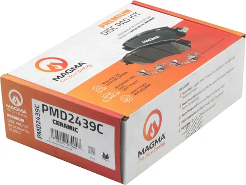 Vista 4 de MAGMA Premium PMD2439C Pastillas de freno de cerámica, traseras