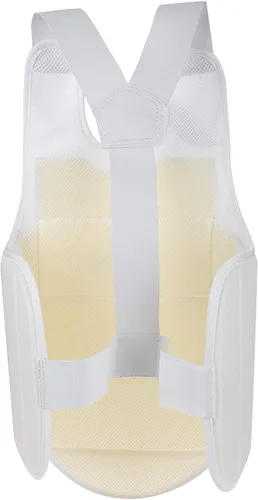 Vista 2 de Protector de pecho de taekwondo, unisex para adultos y niños, chaleco protector de pecho de karate, chaleco protector de pecho para mujeres
