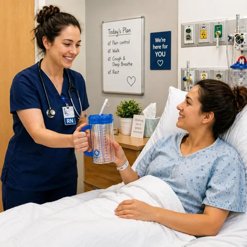 Vista 6 de Vakly - Jarra hospitalaria con aislamiento de doble pared y seguimiento de agua - Termo de 32 oz de capacidad para agua fría y caliente recargable