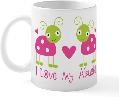 Vista 24 de CafePress Taza de café de cerámica Number One Abuelo de 11 oz (11.0 fl oz)
