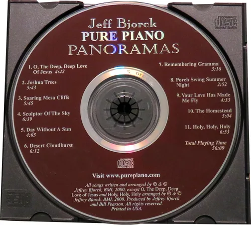 Vista 5 de Pure Piano Panoramas Heartfelt Calm Solo Piano Music for Peace, Rest and Relaxation