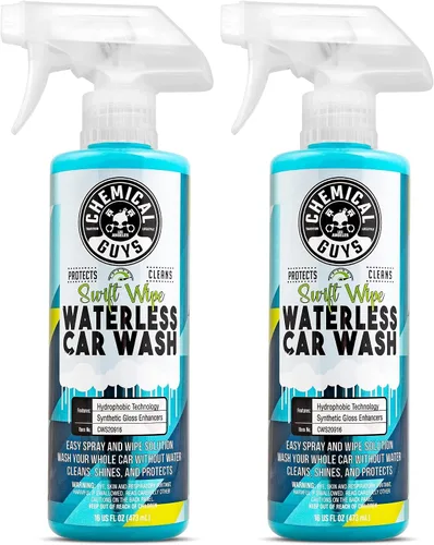 Vista 14 de Chemical Guys Swift Wipe - Aerosol rociable para lavado de autos sin agua, pulveriza y limpia para limpiar y dar brillo de forma segura a