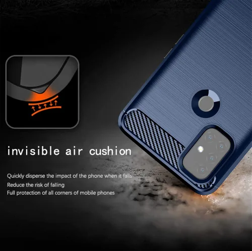 Vista 3 de Asuwish Funda compatible con Oneplus Nord N10 5G y protector de pantalla de vidrio templado, accesorios de celda, fundas delgadas de silicona