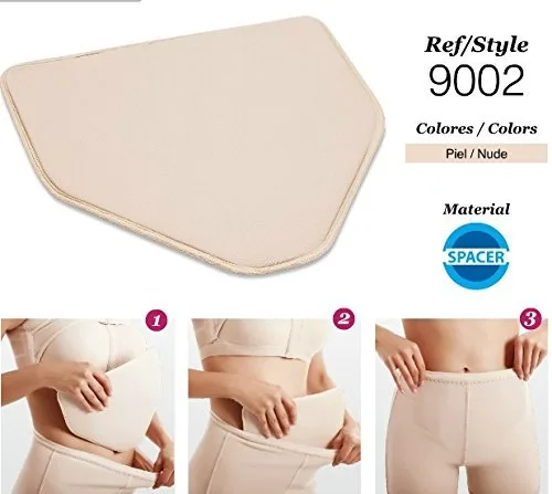 Vista 5 de Lipo Board Abdominal Flattening Post Cirugía Abdominal Compresión Lipo Plantilla Abs Planos Fajate 9002 Desnudo