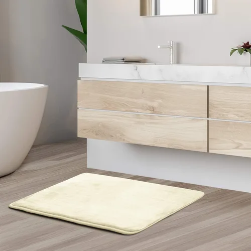 Vista 74 de Clara Clark Alfombra de Baño 24" x 17" - Alfombras de Baño, Tapete de Baño de Espuma Viscoelástica, Afelpado, Acogedor, Ultra Suave, Antideslizante