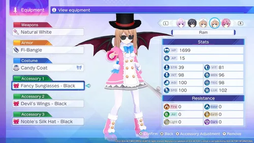 Vista 7 de Neptunia Sisters VS SISTERS for Nintendo Switch