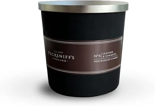 Vista 19 de Pecksniffs - Vela perfumada de ámbar negro y madera Oud 1 mecha, 6.49 onzas