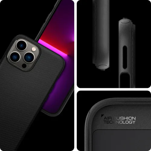 Vista 7 de Spigen - Mag Armor - Funda compatible con MagSafe diseñada para iPhone 13 Pro (2021) - color negro mate