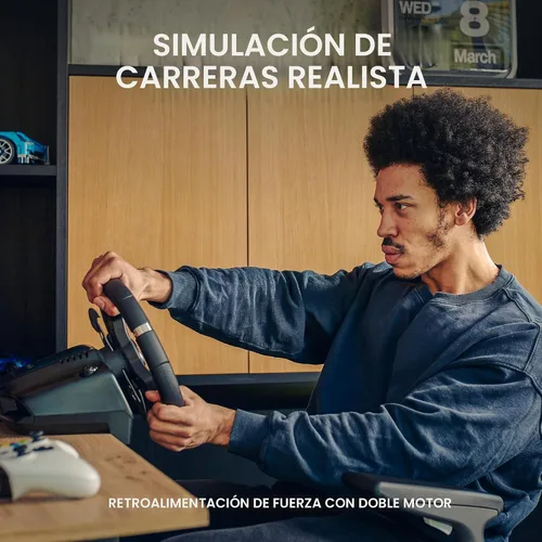 Vista 4 de Volante para juegos de carrera Logitech G920 (941–000121)