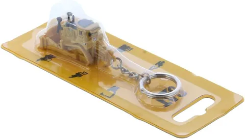 Vista 8 de Diecast Masters Cat Micro Scale Construction Vehicle Keychain