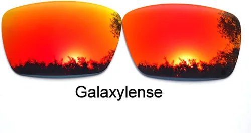 Vista 2 de Galaxy Lentes de repuesto para Oakley Fuel Cell Polarizado Rojo 100% UVAB