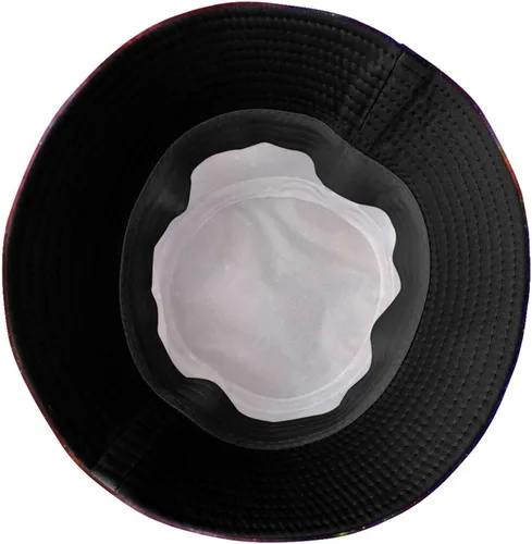 Vista 5 de Sombrero de pescador con patrón de galaxia, sombrero de pescador de estrella, gorra de playa para adultos, mujeres, hombres, viajes, camping