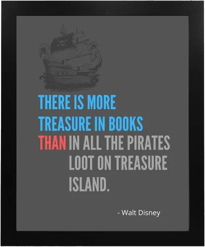 Vista 5 de AMERICAN LUXURY GIFTS Walt Disney Quote - Arte de pared motivacional - Decoración de dormitorio independiente - Impresión sin marco de 8 x 10
