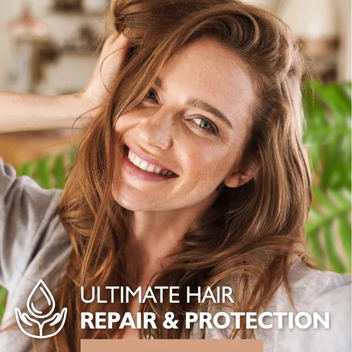 Vista 4 de Saryna Key Acondicionador capilar con manteca de karité africana pura para cabello seco encrespado y dañado - Acondicionador hidratante e hidratante