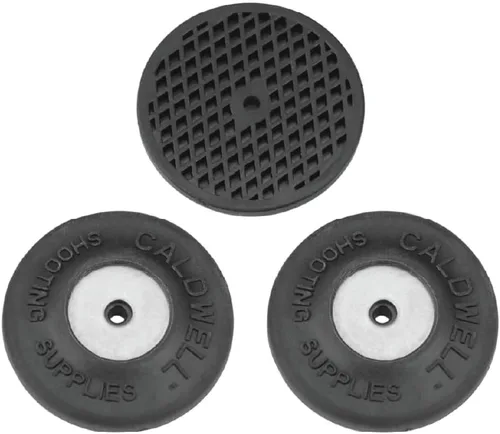 Vista 4 de Caldwell The Rock Front Shooting Rest with Adjustable Elevation, Recoil Reducing, Interchangeable Feet, for Range, Hunting, Shooting, and Outdoors