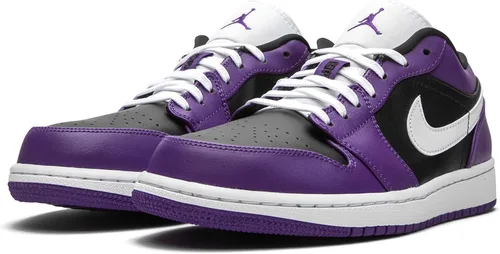 Vista 2 de Nike - Tenis de baloncesto para hombre, PúrpuraBlanco-Negro, 7