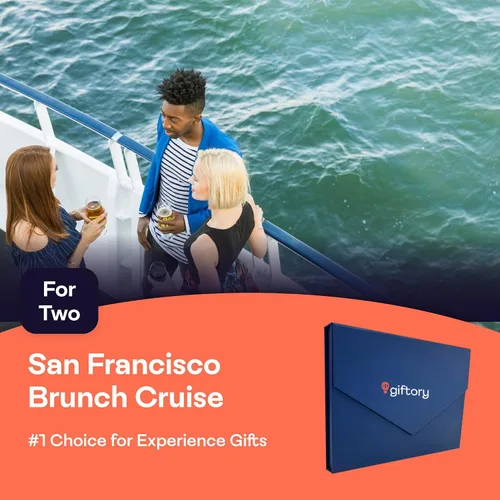 Vista 3 de Experiencia de Regalo de Crucero Brunch en San Francisco - Mimosas y Champán Ilimitados para Dos - Cena de Lujo en la Bahía con Vistas al Golden