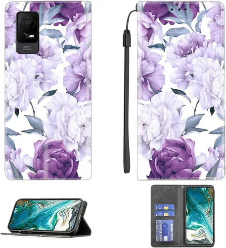 Vista 61 de Aroepurt Funda para UMIDIGI G1 Plus compatible con UMIDIGI G1 Plus Funda para teléfono Funda de piel sintética con función atril magnética CPT15