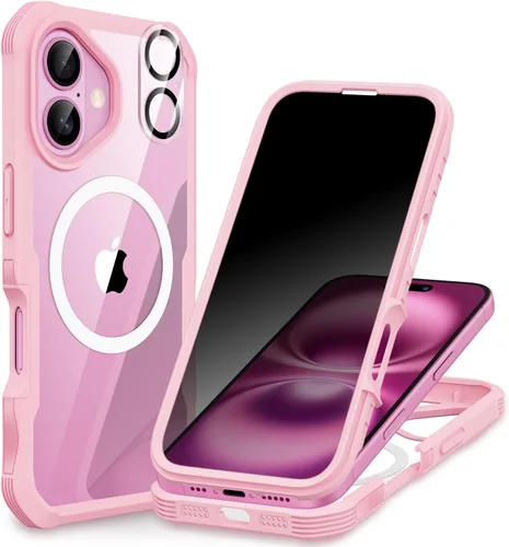 Vista 32 de CENHUFO Funda de privacidad para iPhone 11 Pro, funda de cuerpo completo con protector de pantalla de privacidad de vidrio templado 9H integrado