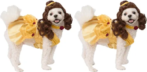 Vista 5 de Rubie's Disney: Disfraz de princesa para mascotas., Belle, S