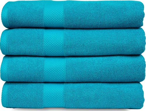 Vista 14 de MAURA Toallas de mano prémium 100% algodón de 16 x 30 pulgadas, ultra absorbentes, de secado rápido, toallas suaves para baño, toallas de mano extra