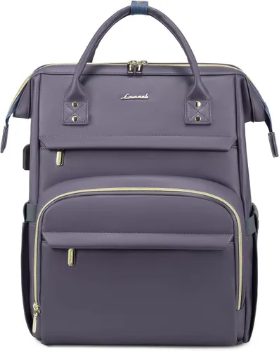 Vista 23 de LOVEVOOK - Mochila para laptop para mujer, mochila de moda para mujer.., 15,6 pulg.