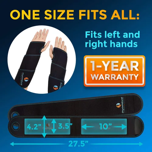 Vista 3 de Envoltura de bolsa de hielo para muñeca, terapia de frío para alivio instantáneo del dolor y tratamiento del túnel carpiano, tendinitis, lesiones