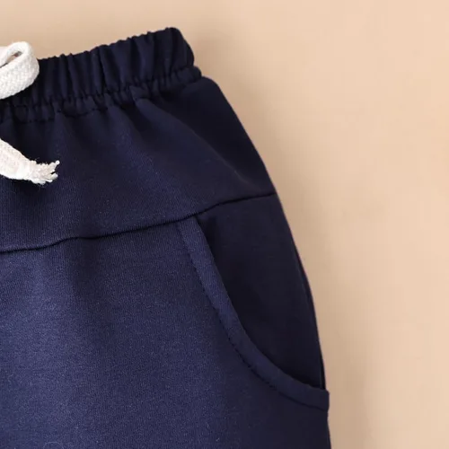 Vista 16 de Ropa de otoño e invierno para bebé, trajes de niño pequeño, sudadera de manga larga, sudadera de retazos y pantalones, 2 piezas, 12 meses a 5 años