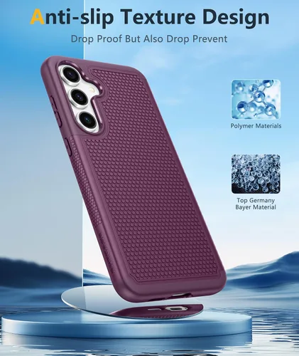Vista 794 de FNTCASE Funda para iPhone 17 Pro: Fundas delgadas translúcidas de color azul claro compatibles con MagSafe, protección completa de la cámara