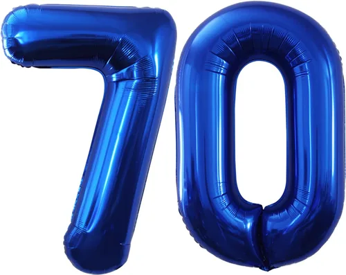 Vista 85 de Goer, conjunto de globos de papel aluminio para decoraciones de cumpleaños, globos de las letras de feliz cumpleaños y de números Oro
