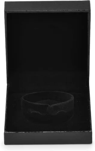 Vista 3 de Oirlv - Caja de pulsera/brazalete negro, vitrina de joyería para aniversario