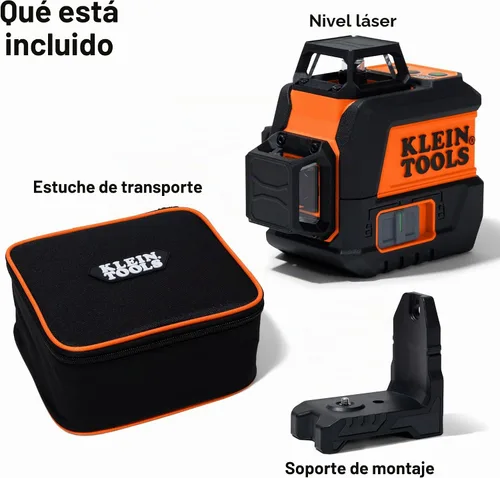 Vista 2 de Klein Tools 93CPLG - Nivel láser autonivelante compacto, 100 pies