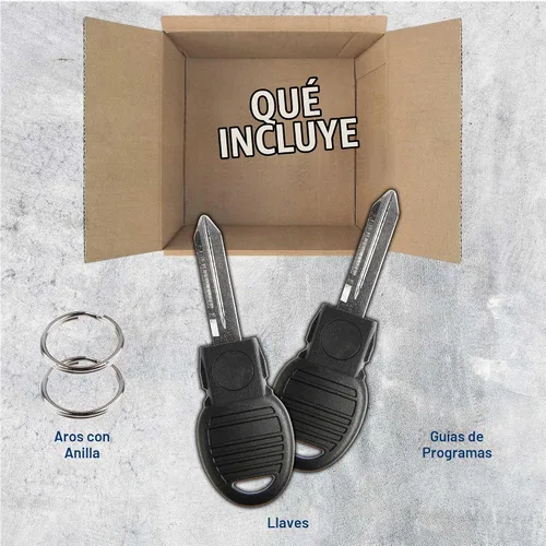 Vista 2 de KeylessOption Reemplazo de hoja remota de entrada sin llave en blanco para llave Smart Prox (paquete de 2)
