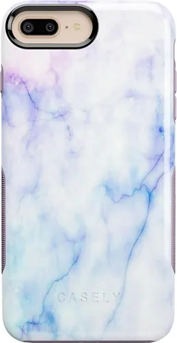 Vista 22 de Casely Funda para iPhone 6/7/8 Plus Funda con estampado de festival (solo buenas vibraciones)