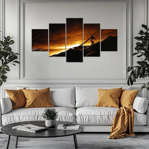 Vista 37 de Arte de Pared Cristiano Símbolo Religioso Cuadro Enmarcado Pintura de Cruz de Cristo Cruces Decoración de Pared Impresión en Lienzo de Cruz Póster