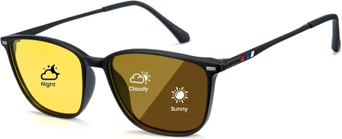Vista 7 de Cyxus Lentes de bloqueo de luz azul para mujeres y hombres, para 00-negro-8208t02US