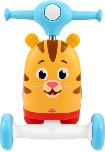 Vista 4 de Skip Hop Andador de actividad con empuje 3 en 1 para bebés a scooter para niños pequeños, Daniel Tiger