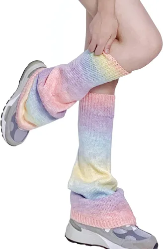 Vista 28 de Sexybody Calentadores de piernas para mujer, Y2K Kawaii con estampado de araña, gótico, Harajuku, Lolita, elegantes y bonitos, calcetines japoneses