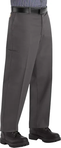 Vista 6 de Red Kap Pantalón con bolsillo para teléfono celular para hombre Negro