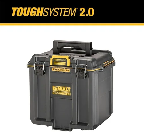 Vista 13 de DEWALT TOUGHSYSTEM 2.0 Caja de herramientas profunda compacta y duradera con divisores extraíbles (DWST08035)