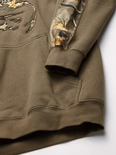 Vista 8 de Legendary Whitetails - Sudadera con capucha para hombre con detalles de camuflaje
