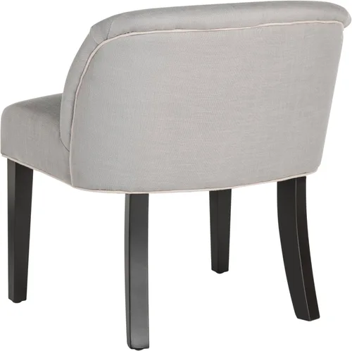 Vista 4 de Safavieh Mercer Collection Bell Berry and White Vanity Chair