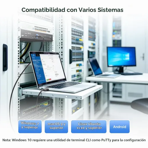 Vista 6 de Cable Matters Cable de consola USB a RJ45 con chipset FTDI, 6 pies