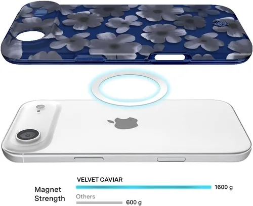 Vista 1196 de VELVET CAVIAR Funda para iPhone 15, compatible con MagSafe, probada contra caídas de 10 pies, fundas protectoras de diseño, leopardo color rosa