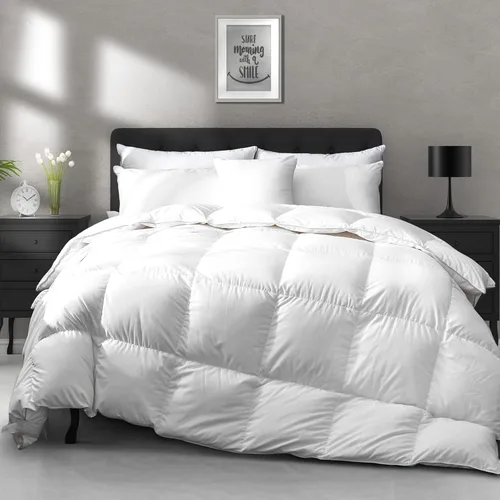 Vista 10 de APSMILE Edredón de Fibras de Plumas de Todas las Estaciones Tamaño King - Inserto de Edredón Ultra Suave de Alto Poder de Relleno Colección
