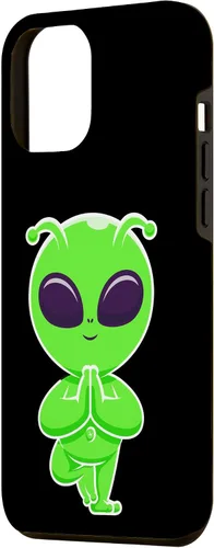 Vista 2 de iPhone 13 Pro Max Namaste Alien Respect gift Case
