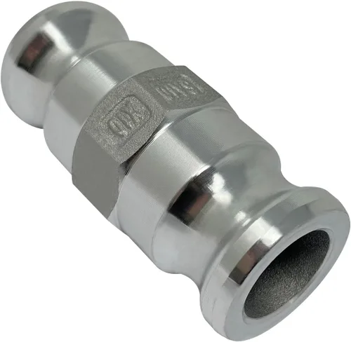 Vista 3 de Gloxco Tipo de aluminio AA leva y ranura de montaje, Camlock macho x Camlock macho (1, 1 "Camlock macho x 1" macho Camlock)
