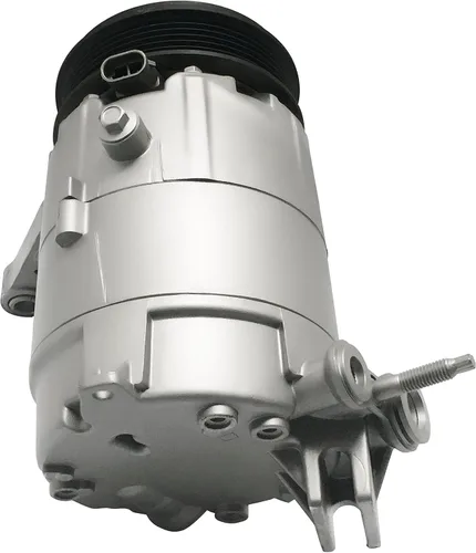 Vista 4 de Compresor de CA RYC y embrague de A/C IG271 V6 solamente